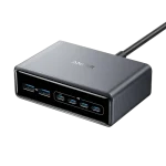 Anker Prime 200W GaN Desktop Charger, 6-Port USB-C and USB-A Fast Charger, 100W PD Charging Station for Mac, iPhone, iPad, and More