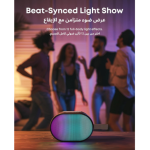 Soundcore Pyro Mini Bluetooth Speaker with RGB Light Show, 6W Portable Wireless Speaker, AUX/TF Card, USB-C, Black (A31A0011) - Image 2