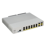 Cisco WS-C2960C-12PC-L Compact Managed Switch | 12-Port Gigabit Ethernet PoE Switch | 2x Dual-Purpose Uplink Ports - Image 3