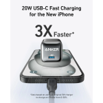 Anker MagGo 3-in-1 Foldable Wireless Charging Station with 20W Nano Charger  Black (B25M8P11) - Image 7