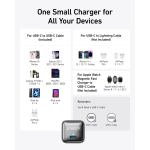 Anker MagGo 3-in-1 Foldable Wireless Charging Station with 20W Nano Charger  Black (B25M8P11) - Image 10