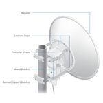 Ubiquiti AF-11G35 airFiber 11GHz 35dBi High-Gain Parabolic Dish Antenna for Long-Range Backhaul Wireless Links - Image 4