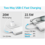 Anker PowerCore 10000mAh Power Bank 22.5W USB-C Fast Charging Portable Charger Black (A1257H11) - Image 5