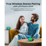 Soundcore Pyro Mini Bluetooth Speaker with RGB Light Show, 6W Portable Wireless Speaker, AUX/TF Card, USB-C, Black (A31A0011) - Image 5