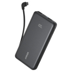 ANKER Zolo Power Bank 10000Mah 22.5W Built-In USB-C Cable - A110DH11