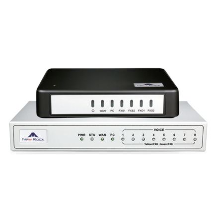 139 New Rock HX4G/MX8G VoIP Gateway | 4 GSM and 8 FXS Ports | SIP IP Telephony Gateway - Image 1
