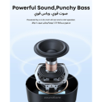 Soundcore Pyro Mini Bluetooth Speaker with RGB Light Show, 6W Portable Wireless Speaker, AUX/TF Card, USB-C, Black (A31A0011) - Image 6
