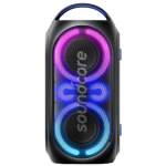 Soundcore Anker Rave Party 2 Bluetooth Party Speaker 120W, IPX4, 16H Playtime, Black (A3399H11)