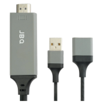 JBQ 4K HDMI Projection Cable Type-C to HDMI, Video & Charging, Plug & Play [MHT-U88]