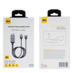 JBQ 4K HDMI Projection Cable Type-C to HDMI, Video & Charging, Plug & Play [MHT-U88] - Image 3