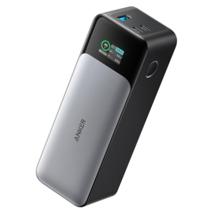 Anker 737 Power Bank 24000mAh (PowerCore 24K), 3-Port Portable Charger with 140W Output, Smart Digital Display (A1289011)