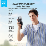 Anker Zolo Power Bank 20,000mAh 30W Portable Charger Built-In USB-C Cable, Fast Charging Battery Pack (A1689011) - Image 4