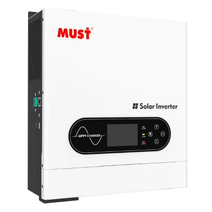 MUST PV18-6048 ECO PRO 6KW Hybrid Solar Inverter 48V MPPT Pure Sine Wave Off-Grid Solar Inverter with LCD Display (Inverter only)