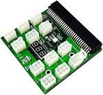 XT-XINTE 12V 64-Pin to 12x 6-Pin GPU Power Breakout Board | Server PSU Adapter for Mining Rig GPU Power Distribution (Board Only) - Image 2
