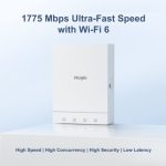 Ruijie | Reyee RG-AP180 WiFi 6 AX1800 Ceiling Access Point | Dual-Band Gigabit PoE Wireless Access Point - Image 7