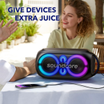 Soundcore Anker Rave Party 2 Bluetooth Party Speaker 120W, IPX4, 16H Playtime, Black (A3399H11) - Image 7