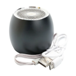 JBQ WSP-20 Portable Mini Bluetooth Speaker 5W Wireless Speaker, Black - Image 2