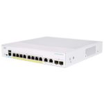 Cisco CBS350-8FP-2G 8-Port Gigabit PoE+ Managed Switch, 2x1G Uplink, 240W PoE