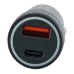 JBQ QC3.0 Dual USB Fast Car Charger 6.8A with Micro USB Cable (CC-D5) - Image 3