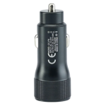 JBQ QC3.0 Dual USB Fast Car Charger 6.8A with Lightning Cable (CC-D5) - Image 2