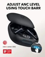 Soundcore Liberty 4 Pro True Wireless Noise Cancelling Earbuds, Hi-Res LDAC, Bluetooth 5.3, Wireless Charging (A3954) - Image 2
