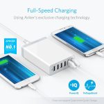 ANKER 130W GaN Charger Station White, 6-Port USB Fast Charging Hub (4 USB-C + 2 USB-A), Desktop Charging Dock A2155P11 - Image 3