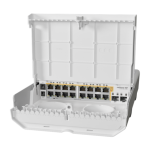 MikroTik NetPower 16P CRS318-16P-2S+OUT Outdoor 16-Port PoE Switch with 2x SFP+