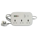 JBQ Wi-Fi Smart Power Strip 3 AC Outlets + 4 USB Ports, 30W Fast Charging, App Control, Surge Protection (SCW-3451) - Image 5