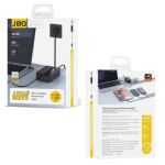 JBQ 65W PD QC4+ Fast Desktop Charger with LED Display, 4-Port USB-C & USB-A Charging Station (A4808Q) - Image 3
