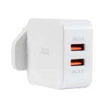 JBQ Quick Charger 3.0 ? Dual Port USB Wall Charger (6.2A Output) [HC-12F2] - Image 3