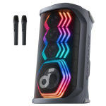 Soundcore Rave 3S Bluetooth Party Speaker 200W with LED Lights & Wireless Mics (A31A3021)