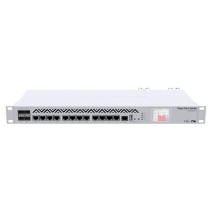 MikroTik CCR1036-12G-4S-EM Cloud Core Router, 12x Gigabit + 4x SFP, 36-Core High Performance Router