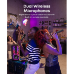 Soundcore Rave 3S Bluetooth Party Speaker 200W with LED Lights & Wireless Mics (A31A3021) - Image 2