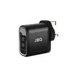 JBQ 40W PD Dual USB-C Fast Charger HC-740 | Dual Port Power Delivery Wall Adapter