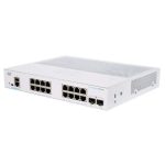 Cisco CBS350-16P-2G 16-Port Gigabit PoE+ Managed Switch with 2 Gigabit SFP Uplinks - Image 2