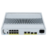 Cisco C9200CX-8P-2X2G-E Catalyst 9200CX 8-Port PoE+ Switch, 2x10G SFP+ Uplinks, Compact Fanless L3 Managed Network Switch