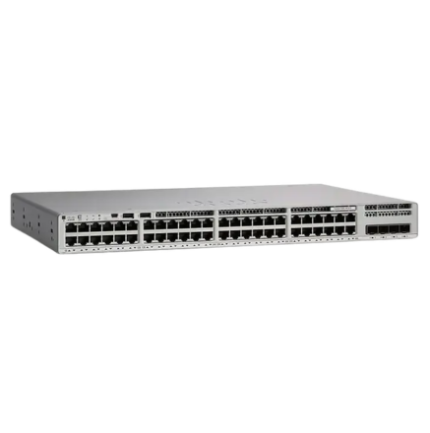 Cisco C9200L-48PXG-2Y-A 48-Port Multigigabit PoE+ Switch | 2x25G Uplinks | Catalyst 9200L Series Enterprise Switch
