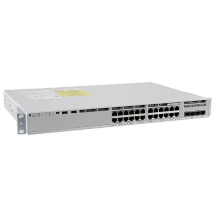 Cisco Catalyst C9200L-24T-4X-E 24-Port Gigabit Switch, 4x 10G SFP+ Uplink, Enterprise Layer 3 Network Switch