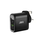 JBQ HC-745 45W PD + QC 3.0 Dual Port Fast Charger USB-C & USB-A Wall Charger