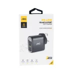 JBQ HC-745 45W PD + QC 3.0 Dual Port Fast Charger USB-C & USB-A Wall Charger - Image 4