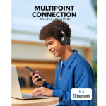 Soundcore by Anker H30i Bluetooth On-Ear Headphones, 70H Playtime, 40mm Drivers, BT 5.3 (A3012) - Image 4