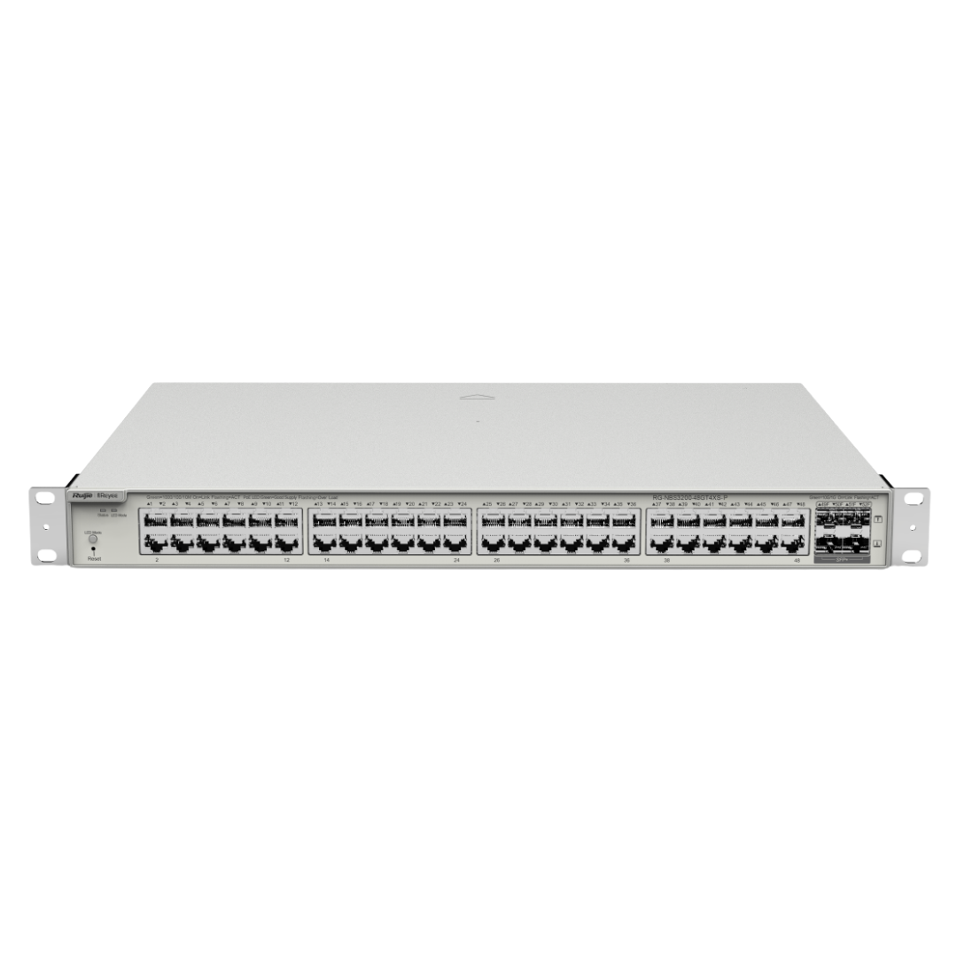 60 Ruijie | Reyee RG-NBS3200-48GT4XS-P 48-Port Gigabit L3 Managed PoE Switch, 4x10G SFP+ Uplink, Cloud Managed - Image 1