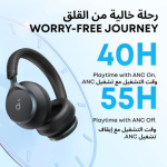 Soundcore Space One ANC Headphones A3035 | Adaptive Noise Cancelling, LDAC Hi-Res Audio, 40H Playtime - Image 5