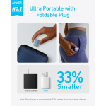 Anker 25W USB-C Fast Charger (A2656K11), PPS Compact Foldable Wall Adapter - Image 3