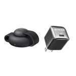 Anker MagGo 3-in-1 Foldable Wireless Charging Station with 20W Nano Charger  Black (B25M8P11)