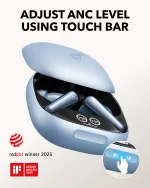 Soundcore Liberty 4 Pro True Wireless Noise Cancelling Earbuds, Hi-Res LDAC, Bluetooth 5.3, Wireless Charging (A3954) - Image 6