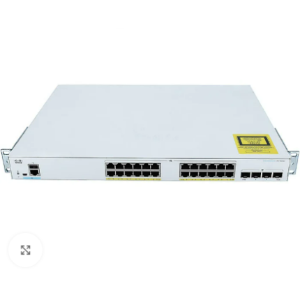 Cisco CBS350-24FP-4G 24-Port Gigabit PoE+ Managed Switch with 4 SFP Uplinks, Layer 3, 370W PoE Budget