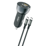 JBQ 30W PD Fast Car Charger USB-C with Type-C to Type-C Cable | USB Port Power Delivery Quick Charging [C150492]