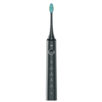 JBQ Sonic Pulse Rechargeable Electric Toothbrush, 5 Modes, Black [L297632]