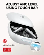 Soundcore Liberty 4 Pro True Wireless Noise Cancelling Earbuds, Hi-Res LDAC, Bluetooth 5.3, Wireless Charging (A3954) - Image 14